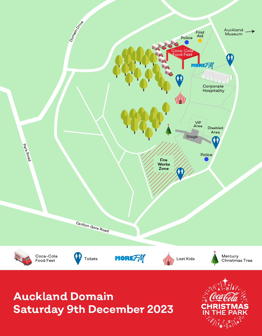 Auckland Site Map