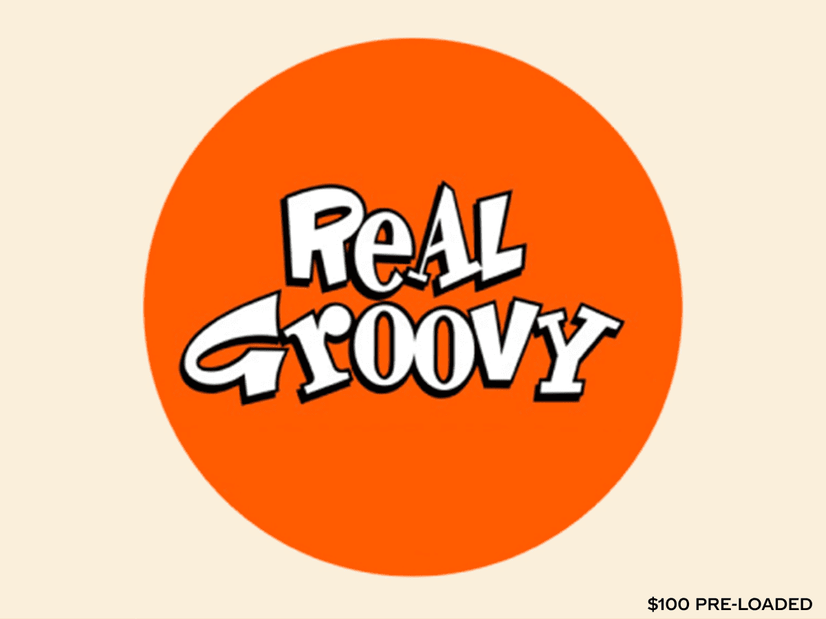 Instantly win a $100 Real Groovy e-Gift Card