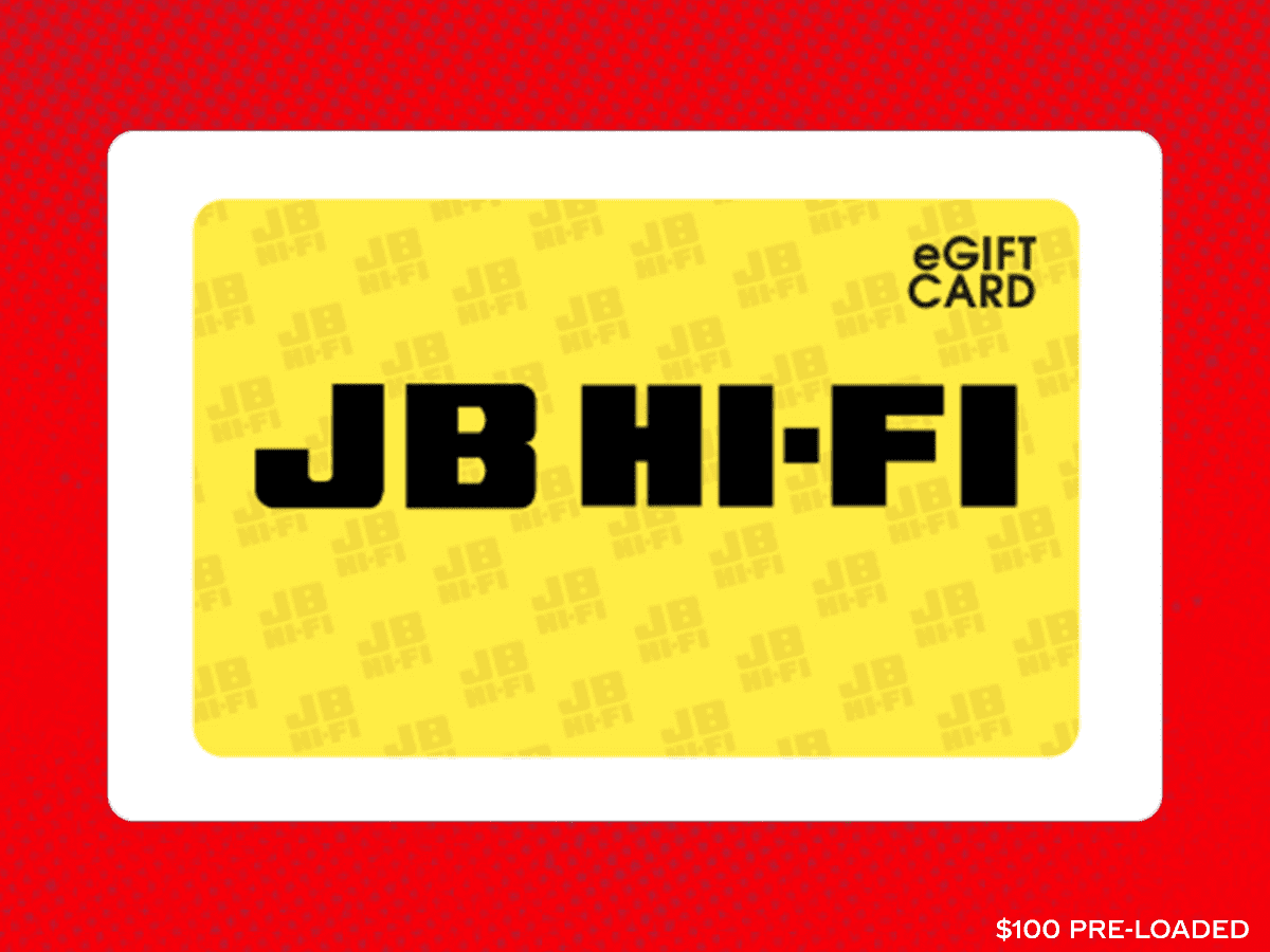 Instantly win a $100 JB Hi‑Fi e‑Gift Card