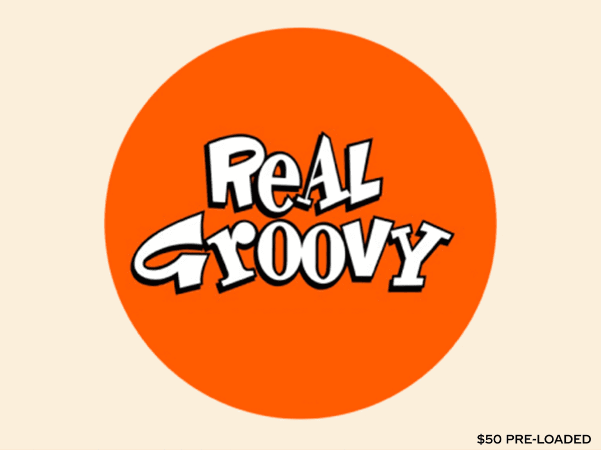 Instantly win a $50 Real Groovy e-Gift Card